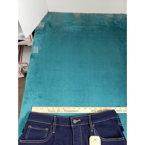 Levis 721 Jeans Size 14 Womens Blue Pants Stretch Denim High Rise Skinny NWT - Picture 13 of 16